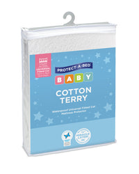 Cotton Terry Fitted Cot Protector | Sleep Corp Healthcare